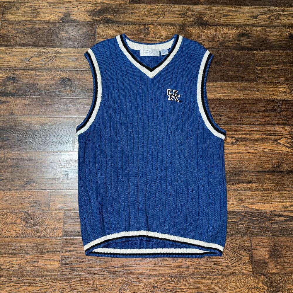 sports in motion 2000s kentucky sweater vest